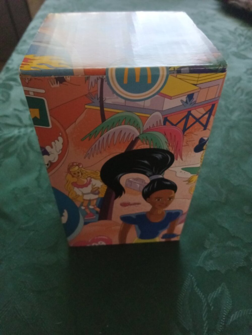McDonald's promotional Barbie glass new in box never opened